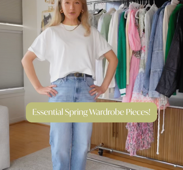 Spring Staples, Simplified: Fresh Layers and Effortless Style